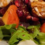 Beet Salad with Pomegranate and Goat Cheese