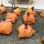 Salmon Lollipops